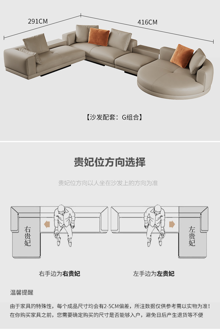意式极简康纳利沙发客厅高端头层牛皮大户型现代轻奢直排真皮沙发-阿里巴巴