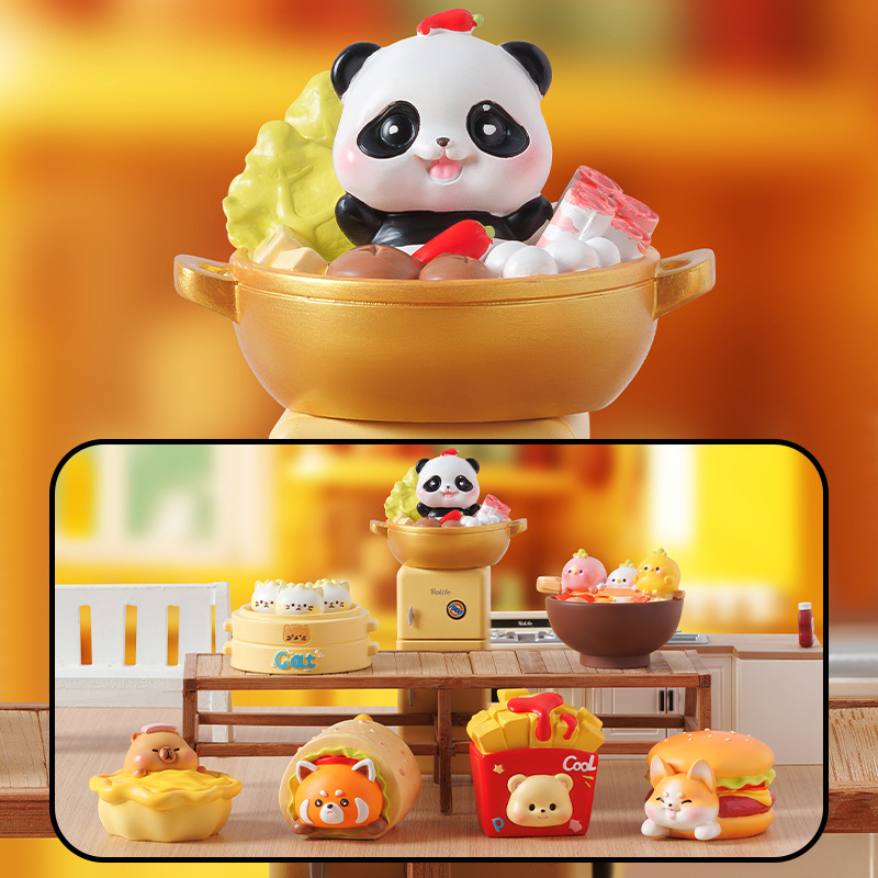 M325 귀여운 음식 유혹 상자(6개 세트)