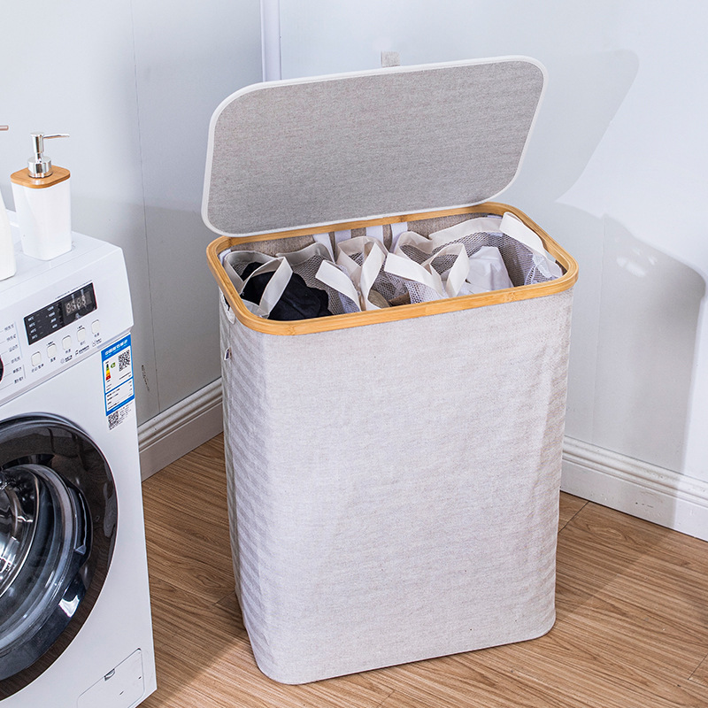 Venta transfronteriza tela impermeable tela Oxford plegable cesto de ropa sucia cesto de almacenamiento de gran capacidad de lavandería