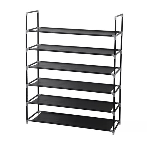 Simple shoe rack dormitory home cheap factory wholesale shoe holder multi-layer assembled dustproof shoe cabinet storage display rack