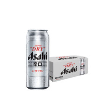 Asahi朝日啤酒（超爽生）500ml*24听 整箱罐装