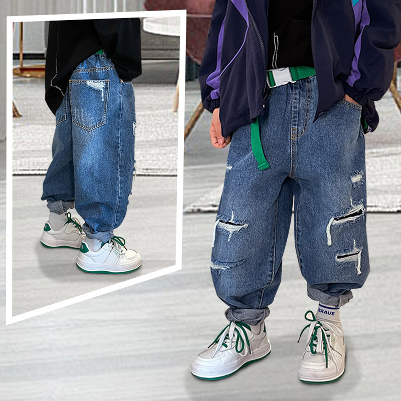 Spring trousers for boys