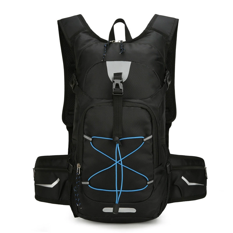 Folding bag for cycling, travel bag, bike, water container, universal sports capacious backpack, worn on the shoulder