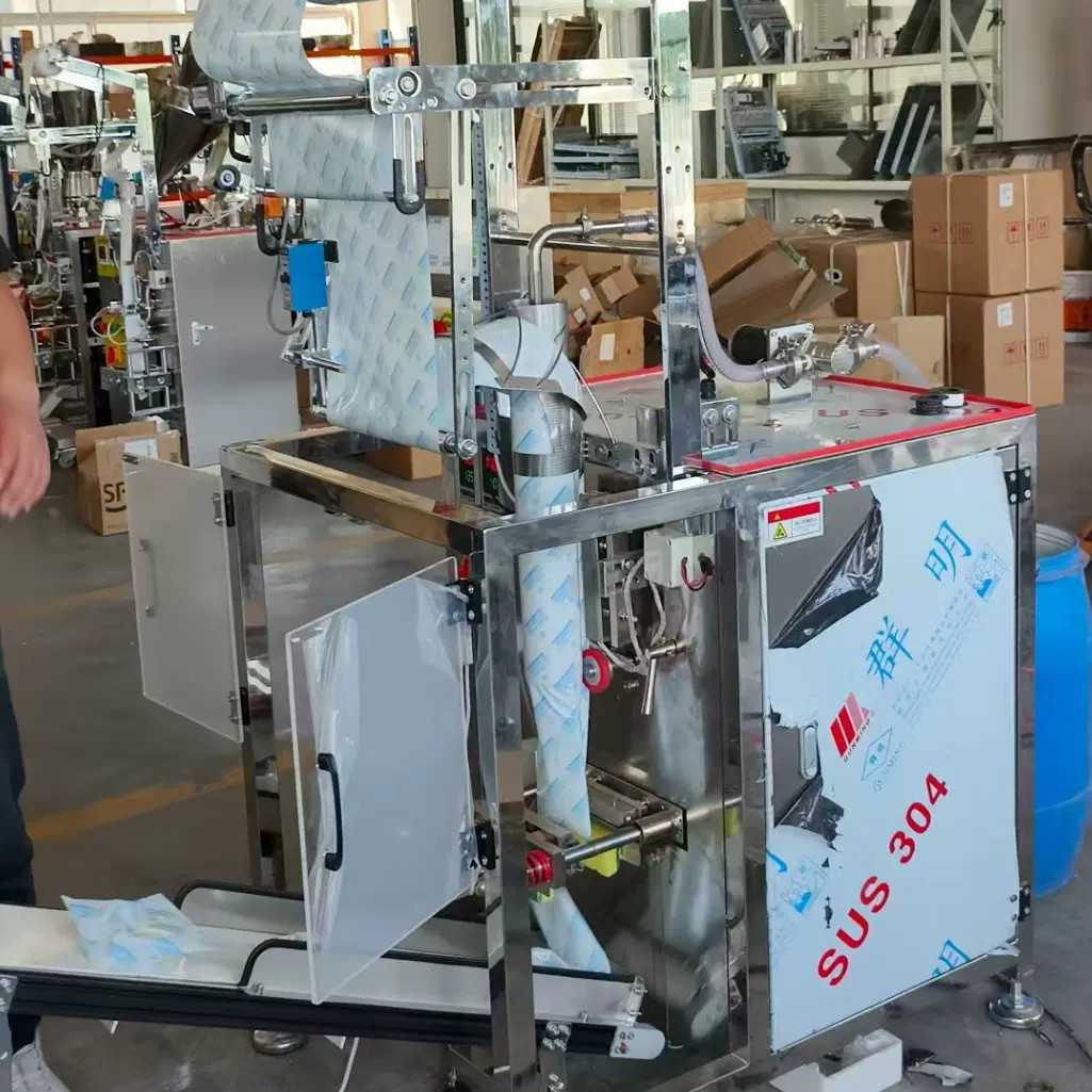 双11特价生物冰袋包装机液体海鲜冷链冰袋包装机自吸纯电动