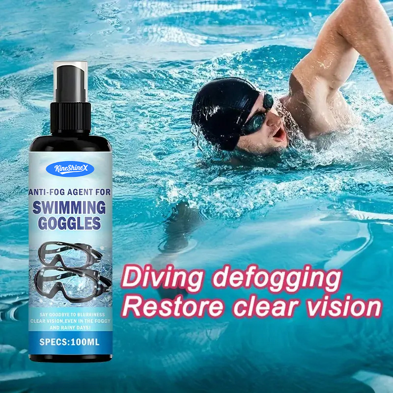 Swimming Goggles Anti-Fog Agent Hd Myopia Lens Application Defogging Anti-Fogging Artifact Professional Swimming Goggles Anti-Fog Spray