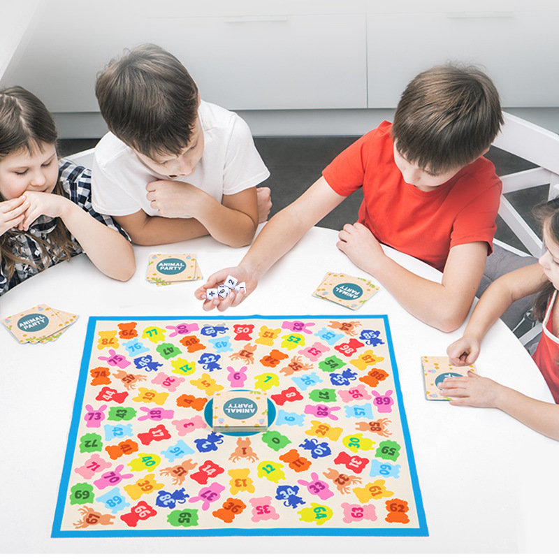 Juego de juego de reacción Juego de mesa de entrenamiento de reacción cerebral interactivo para niños Juguetes