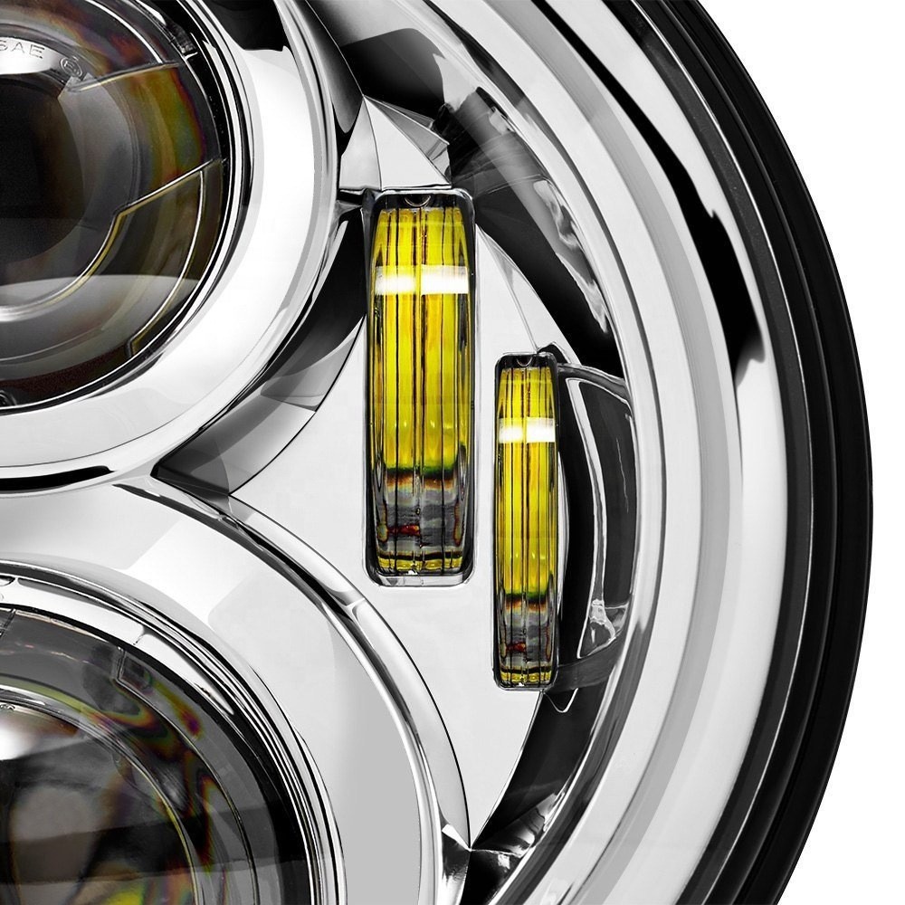 Direct from the manufacturer 7inch Wrangler Jeep Motorcycle Harley Modified High-Low Beam LED Headlight Cross-Border