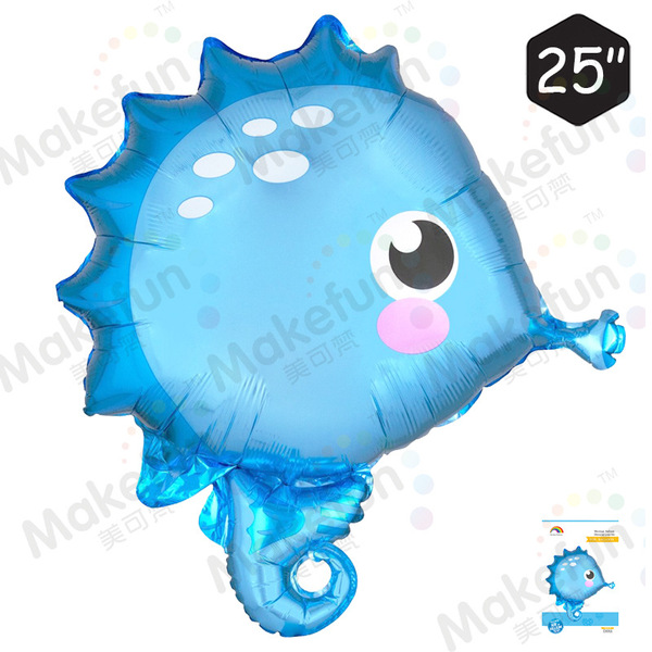 Q version of marine animals cute styling children's birthday baby…
