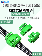 ���ʽ�Ӿ�����15EDGRKP-3.81MM����⺸ʽ2-24P���Ќ��Ӄ�߅�Ӿ�