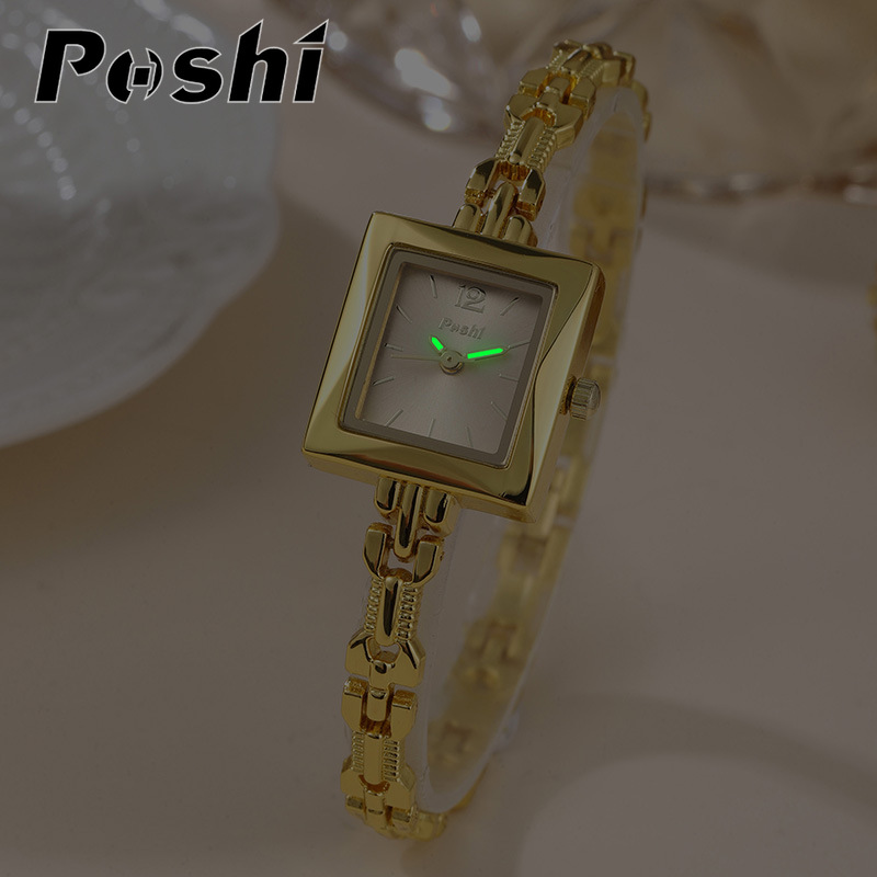 POSHI, lujo ligero, elegante reloj para mujer, reloj de cuarzo de moda, comercio exterior transfronterizo, punto Douyin, una generación