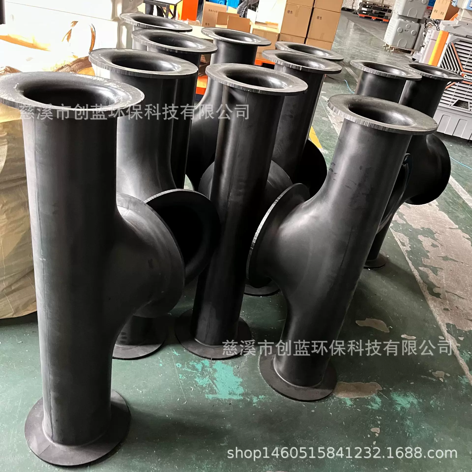 异形出风管滚塑加工 异形塑料风管加工