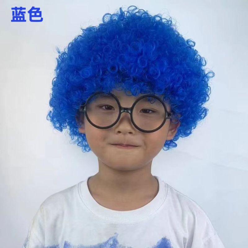 小丑假发爆炸头学校运动会幼儿园活动婚庆节日节目表演材料|undefined