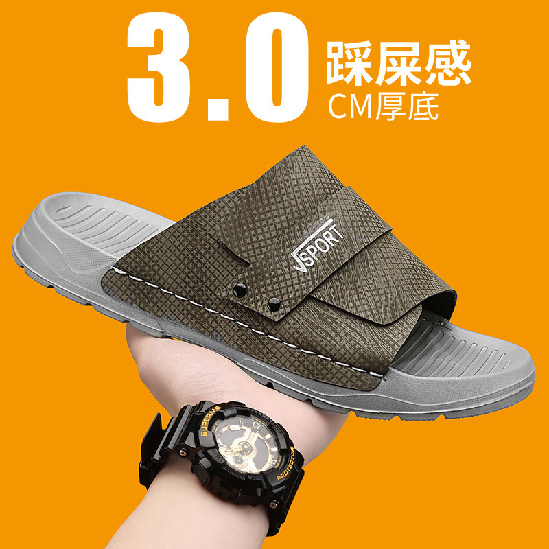 Combinación de zapatos casuales transfronterizos de verano para hombres con una sensación de mojo