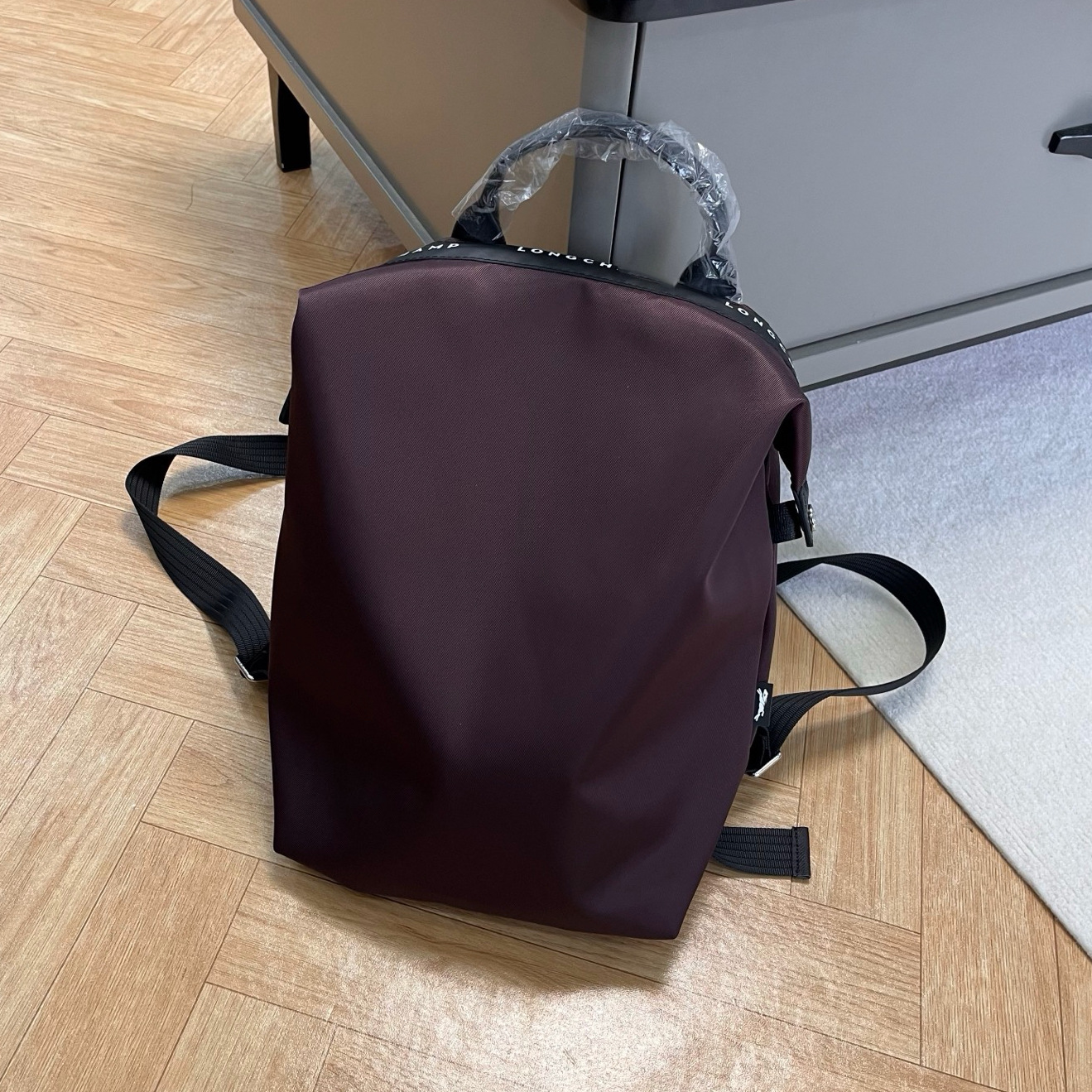 Energy burgundy backpack