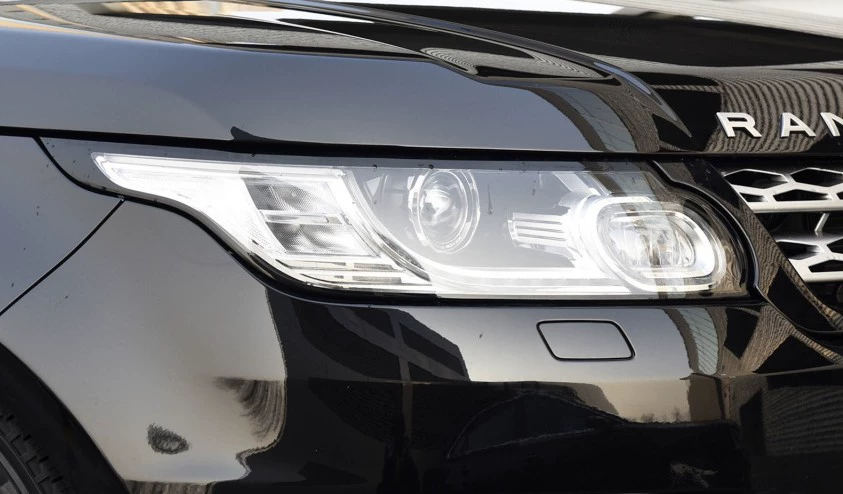 Подходит для Land Rover Range Rover Sport 2014/2015/2016/2017 — барные фонари, противотуманный, прочный двуцветный корпус фары для водителя