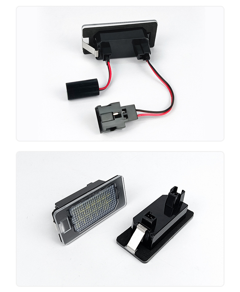 Applicable to Volkswagen Audi license plate light Golf Estate Polo Skoda Seat SeatLED license plate light