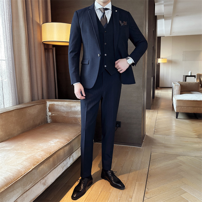 Premium blue (suit + trousers)