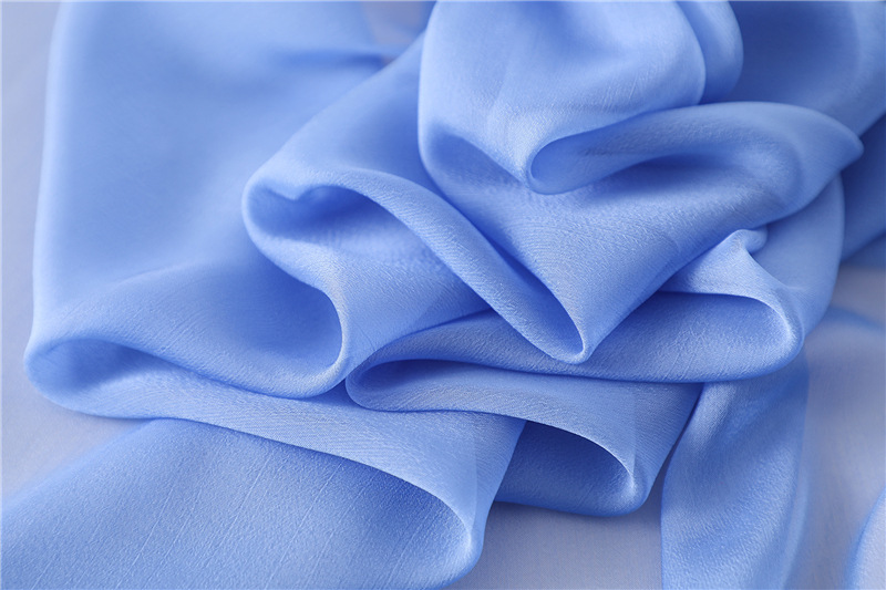 Sciarpa in tinta unita Sciarpa sottile e grande Turismo Protezione solare Decorazione Fotografia Scialle Sciarpa in crepe liscio in tinta unita_voghion.com