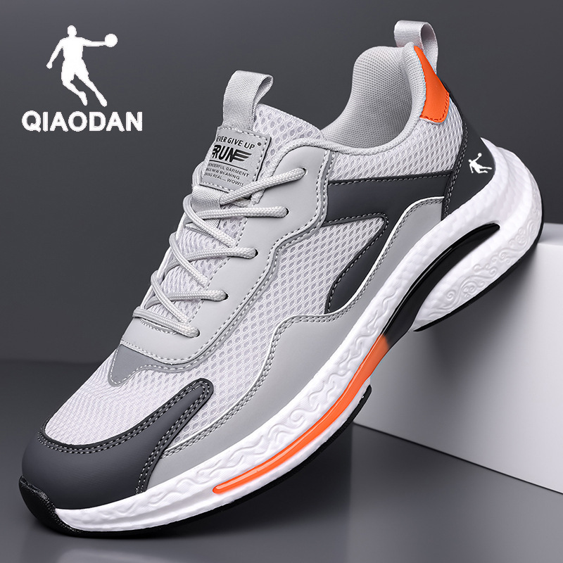 Jordan Men's Shoes 2025 Summer New Casual Mesh Sports Shoes Soft Sole Lightweight Breathable Anti-Slip Shock Absorbing Running Shoes