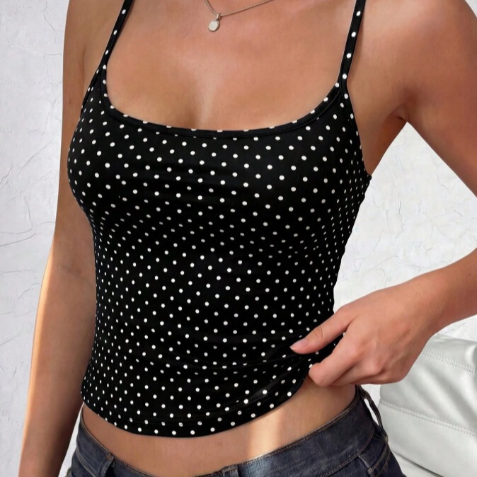 Cross-Border European and American Casual Vacation Travel Camisole Tops Women's Clothing 2026 Spring/Summer Amazon Independent Site Cross-Border European and American Casual Vacation Travel Camisole Tops Women's Clothing 2026 Spring/Summer Amazon Independent Site