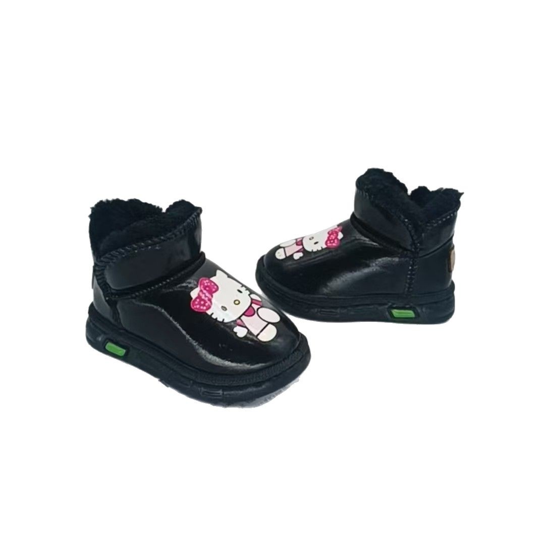 Botas de algodón de invierno de lana para niños y niñas botas de nieve zapatos de algodón para niños zapatos deportivos de algodón para niños zapatos de niñas