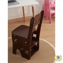 ⊗实木家用多功能可折叠凳子两用梯椅室内移动登高四步爬菖