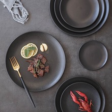 Japanese ceramic plates tray disc dish tableware setմɱP
