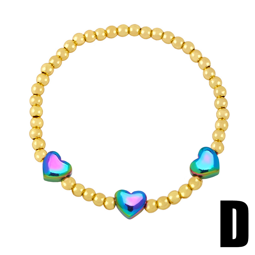 Fashion Geometric Copper Bracelets Plating Zircon Copper Bracelets