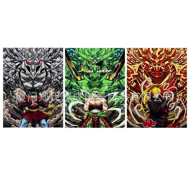 Three dimensional poster, 3D, gradient, in 3d format, wholesale