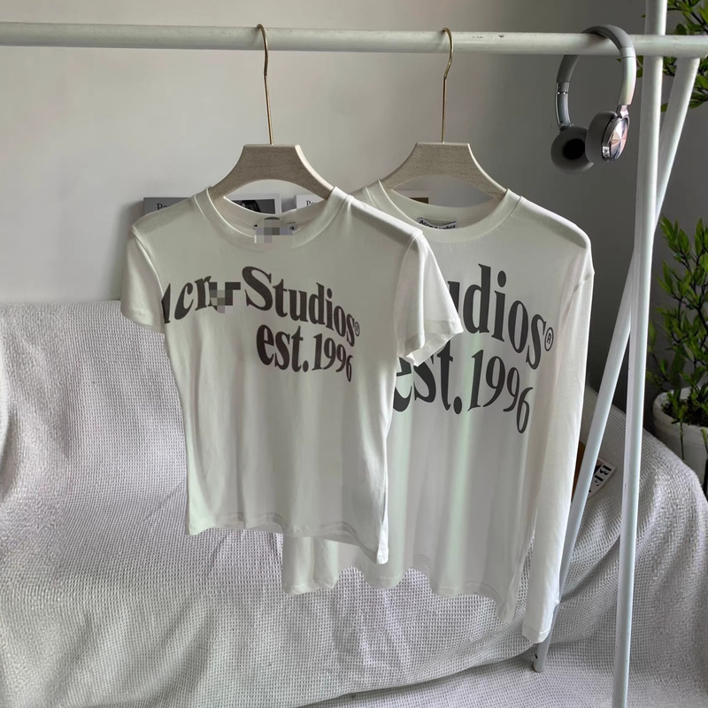 Now the New Ac 2026 Spring and Summer Niche Design Hemp-Cotton Letter-Print Round-Neck Short-Sleeved T-Shirt Top for Women Now the New Ac 2026 Spring and Summer Niche Design Hemp-Cotton Letter-Print Round-Neck Short-Sleeved T-Shirt Top for Women