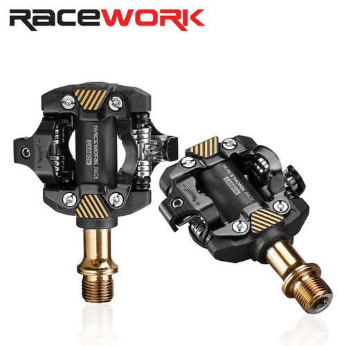 RACEWORK mountain bike lock pedal bicycle self-locking pedal ultra-light DU bearing SPD pedal M8100 pedal