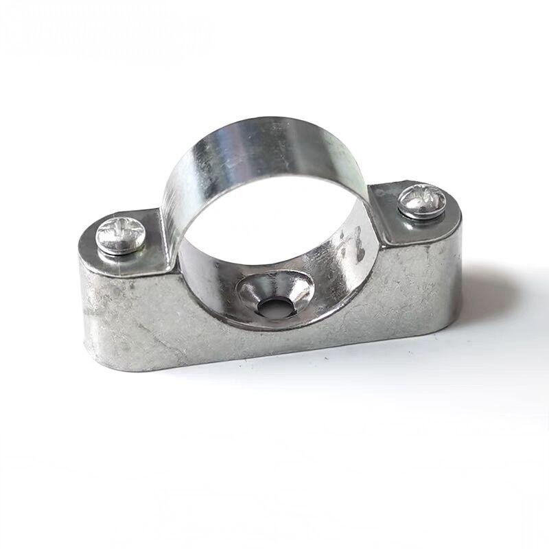 厂家直销离墙码元宝卡镀锌管卡卡箍离墙卡管码骑马卡支架圆管