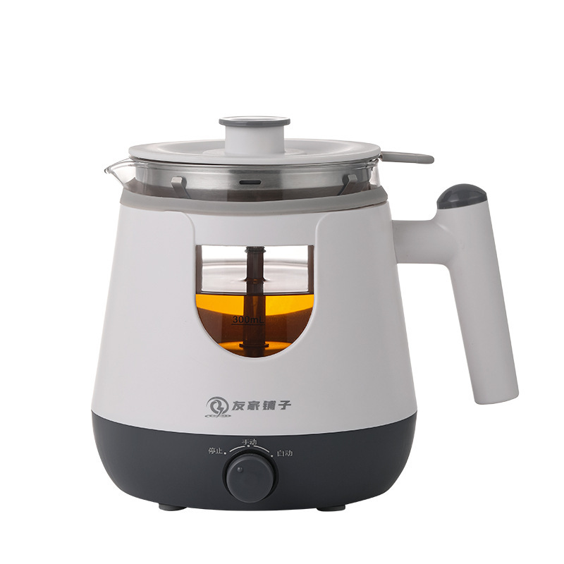 蒸気シャワー式茶器湯たんぽ家庭用蒸気煮ティーポット黒茶茶器小型オフィス養生|undefined