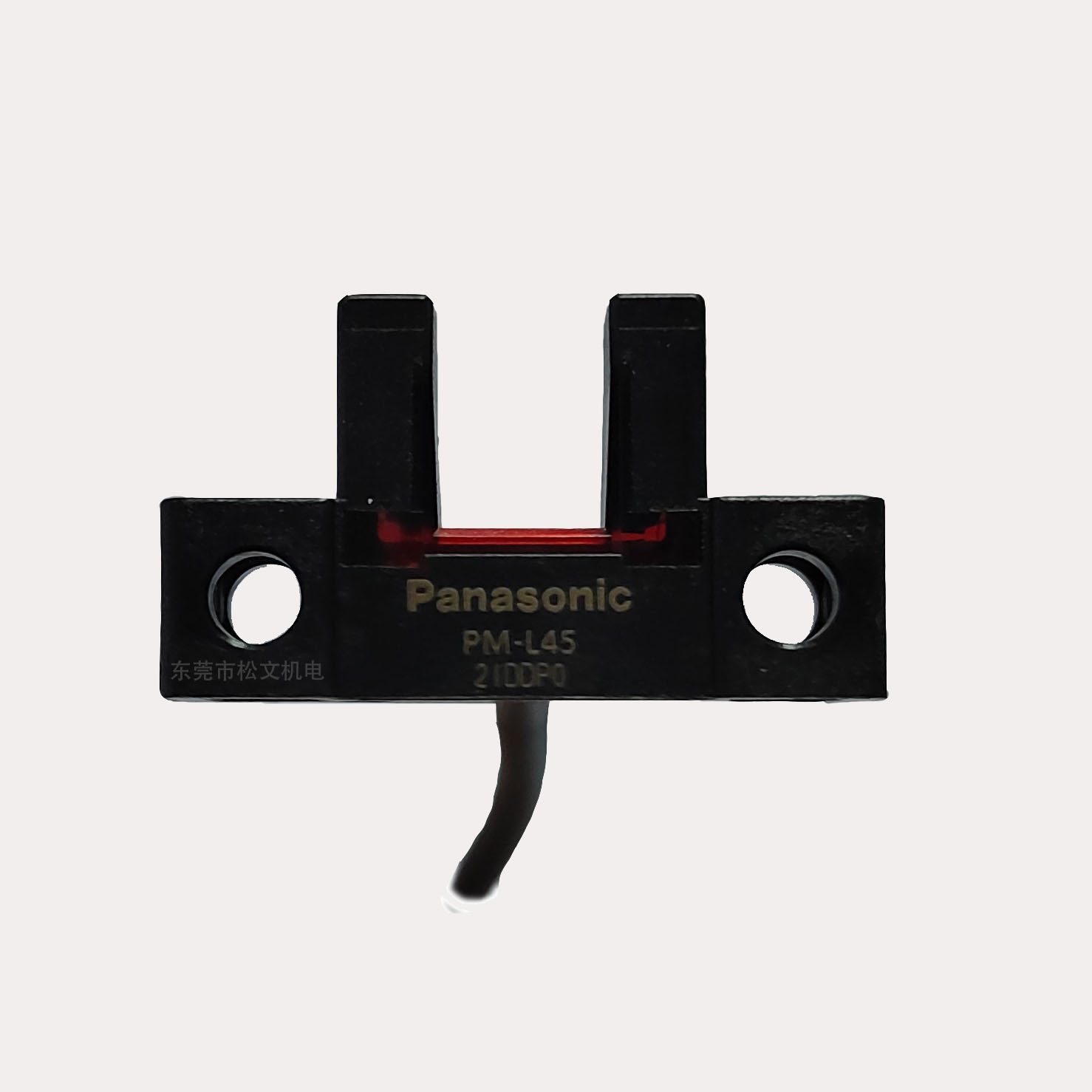 原装正品Panasonic松下光电传感器PM-L45电缆型U型开关，小型