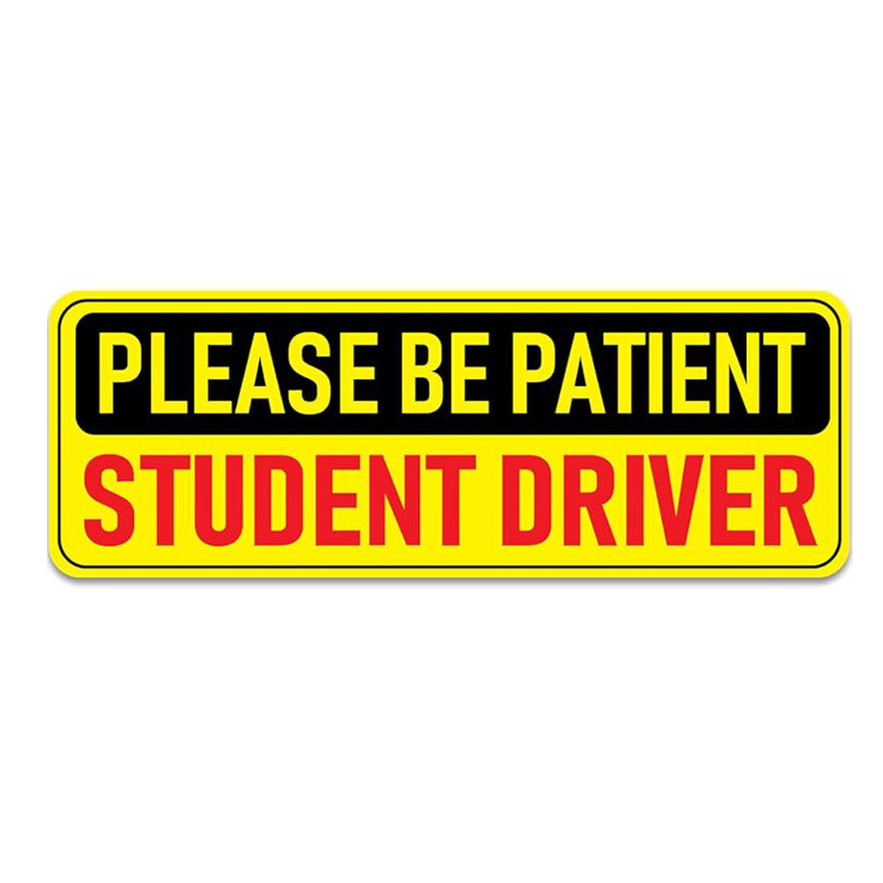 Amazon Student Driver Magnet Car Student Driver Señales de precaución de seguridad móviles image 11
