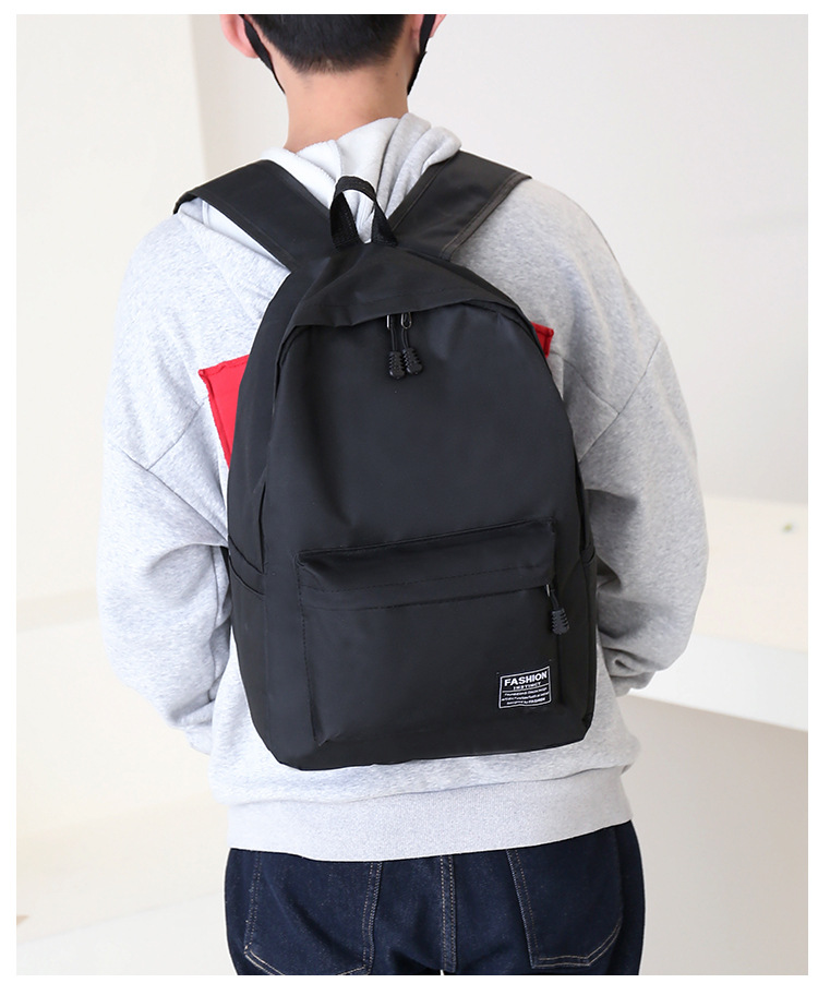 Ins-style Korean backpacks, simple college student business computer bags, hiking bags, gift travel bags undefined