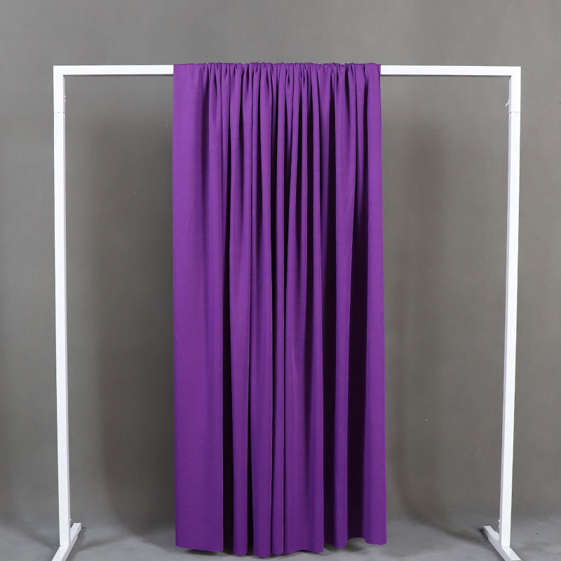 Arco de boda decoración gasa tela elástica seda leche escenario de boda techo cortina banquete de compromiso diseño de fondo