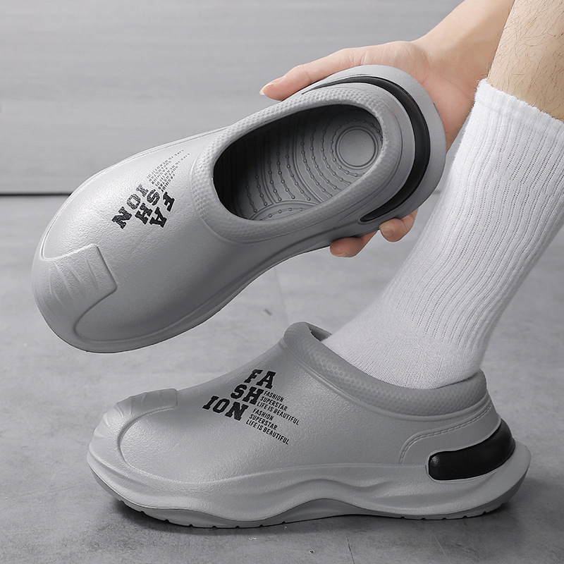 [Especial para hotel] Zapatos de chef Material EVA antideslizante, impermeable y a prueba de aceite, zapatos de seguro de logística del hotel