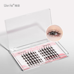 批發仿真公主純欲白月光假睫毛自然款懶人三部曲假睫毛混合5排裝