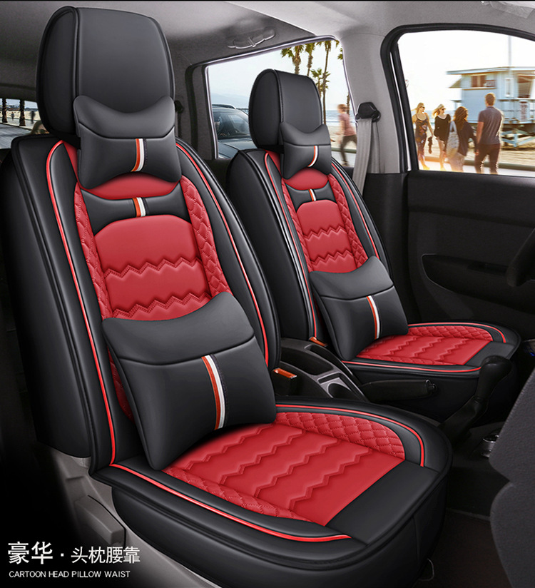 Wuling Hongguang s Rongguang v leather PLUS car seat cover Hongguang V seven-seat ounuo S Auchan X70A cushion all-inclusive