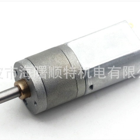 售直径20mm机器人智能小车用微型直流减速电机6V12V齿轮减速马达