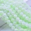 Two-color glossy round beads, bracelet, accessory, 10mm