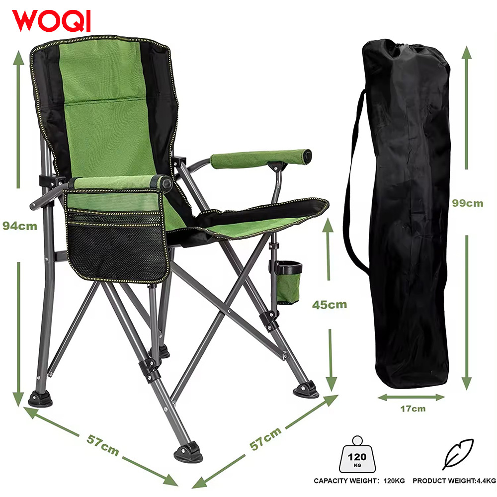WOQI outdoor camping with portable foldable portable camping chair…