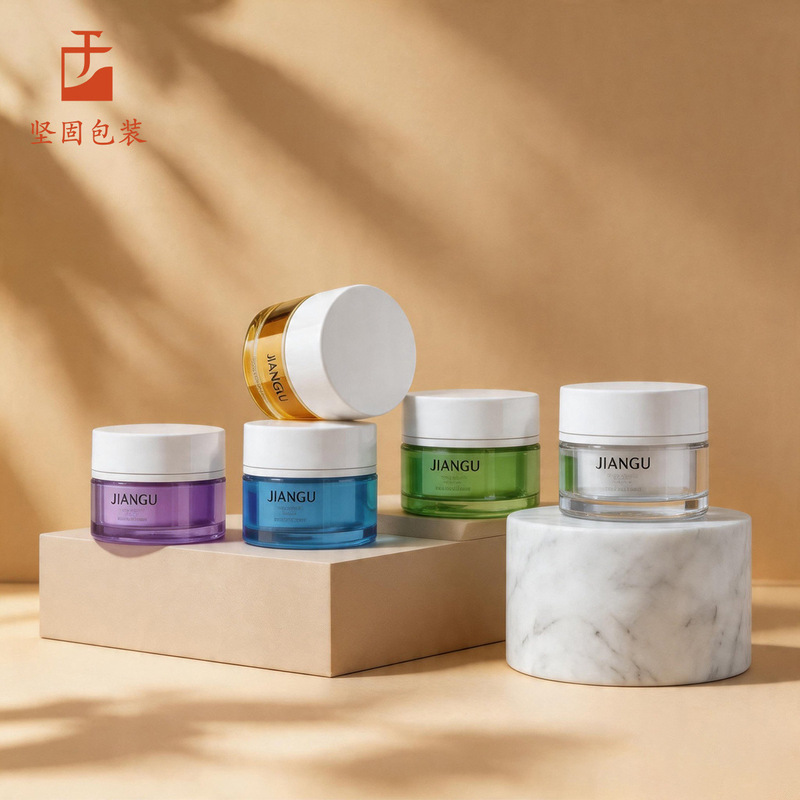 High Quality as Cream Bottle 5g Transparent Thick-Walled Eye Cream Bottle Sealed and Leak-Proof Double-Layer Plastic Moisturizing Cream Bottle