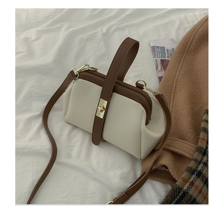 Buckle Closure Type Single Shoulder Strap Strap Type Dome Bag Bags Type Daily, Shopping Occasion Women's Small Spring&summer Pu Leather Elegant Dome Bag