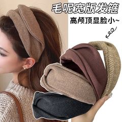 日系设计宽版发箍女2025新款高颅顶发卡洗脸头箍日常百搭压发头饰