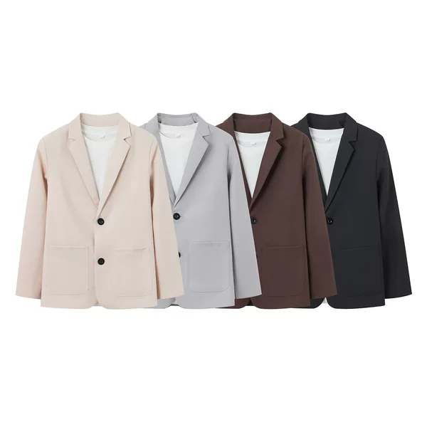Casual Suit Jacket for Men, Korean Style, Slim Fit, Trendy, Versatile, Business Formal Wear, Interview, Work Blazer
