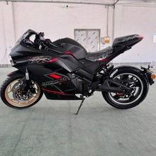 杜卡迪款蛟龙电动摩托车72V大型跑车趴赛高速成人电瓶车油改电摩