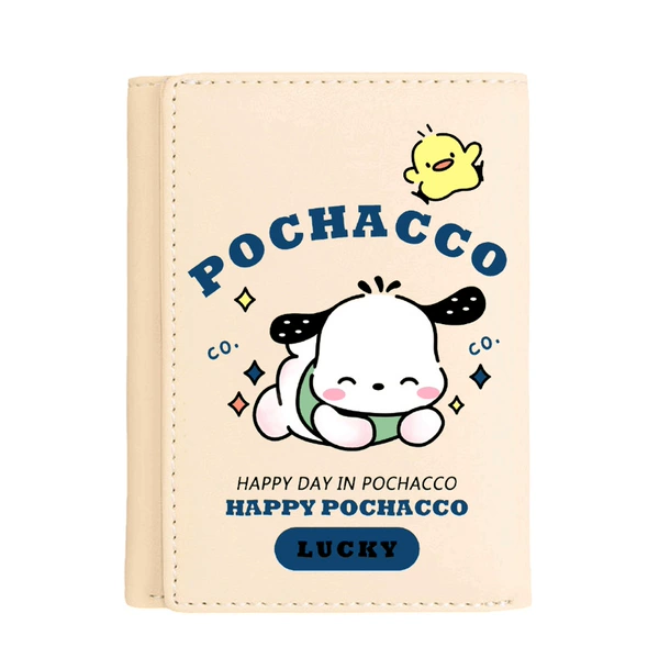 Pache Dog lying-Candy wallet yellow