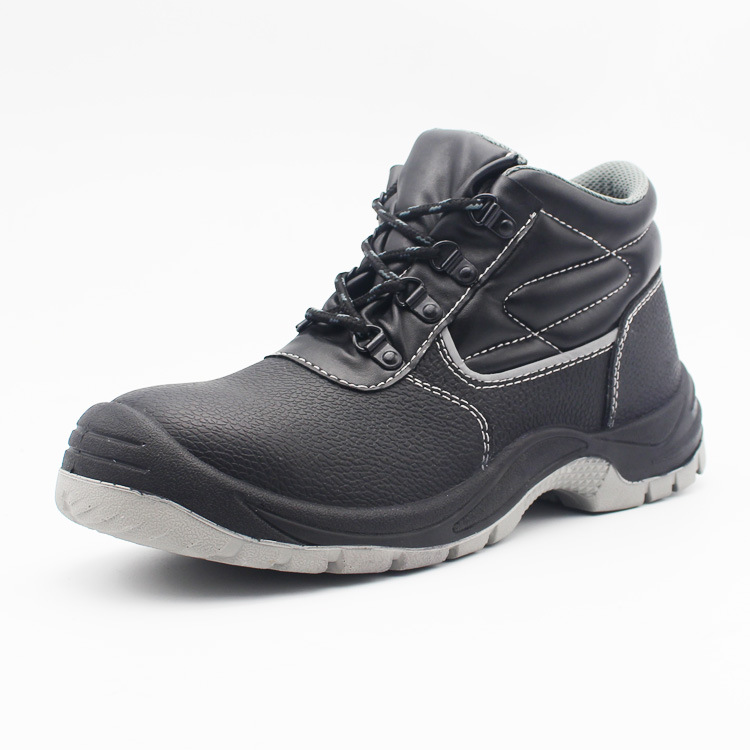 Exportación de comercio exterior con la lengua zapatos de protección laboral anti-aplastamiento anti-perforación polvo impermeable seguridad zapatos de trabajo